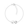 Stříbrný náramek Nekonečno – Ag 925