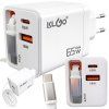 Rychlá nabíječka usb 65 w kabel usb-c usb quick charge univerzální