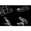 Reflective tape reflector for bicycle motorcycle car self-adhesive sticker 8 m