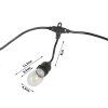 Zahradní girlanda 15 led e27 15m