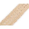 Splétaný popruh šíře 50 mm imitace slámy