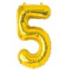 BALÓNEK ČÍSLICE 5 ZLATÝ (2000)