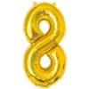 BALÓNEK ČÍSLICE 8 ZLATÝ (2000)