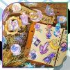 Sada samolepek Magický měsíc 30 ks barevných pro děti DIY dekorace