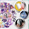Sada samolepek Magický měsíc 30 ks barevných pro děti DIY dekorace