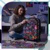 Sada 50 barevných neonové graffiti samolepky pro děti, DIY dekorace