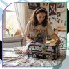 Sada 50 motivačních samolepek s citáty - DIY dekorace