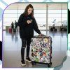 Sada samolepek Halloween Town, 60 kusů, DIY dekorace
