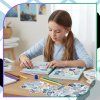 Sada modrých estetických samolepek bluecore, 60 kusů, DIY dekorace