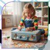 Sada 50 barevných samolepek s kapybarou pro děti, DIY dekorace
