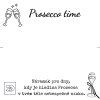 Dárková kartička „Prosecco time – První pomoc“. Srdcem darované