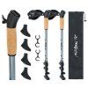 NORDIC WALKING HOLE SADA 4 STŘÍBRNÉ (30)