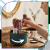 Kosmetický organizér na make-up, úložný box, zelený