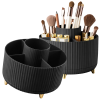Krabička na štětce na make-up, černá, kosmetický organizér