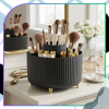 Krabička na štětce na make-up, černá, kosmetický organizér