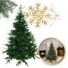 Velký umělý vánoční stromek smrk 150 cm hustý PE+PVC jako živý