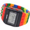 LED Hodinky Jelly Watch v barevném provedení s robustním náramkem a minerálním sklem, délka řemínku 23 cm, šířka 3,2 cm