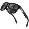 Polarizační sluneční brýle unisex, design v Itálii, s UV-400 filtrem a kovovými panty