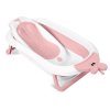 Dětská vanička s teploměrem RK-282 bílá a růžová
