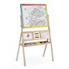 Ricokids velká magnetická tabule s hodinami - vícebarevná
