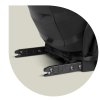Nukido Louis Soft autosedačka černo-šedá 15-36 kg ISOFIX