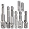 Sada 8 kusů adaptérů pro šroubovák a vrtačku HEX