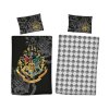 Bavlněné povlečení 160x200 Harry Potter černé HP 03 DC