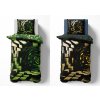 Svítící povlečení 140x200 Minecraft zelená 4634 A Fluo 35