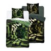 Svítící povlečení 140x200 Minecraft zelená 4634 A Fluo 35