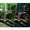 Svítící povlečení 140x200 Minecraft zelená 4634 A Fluo 35