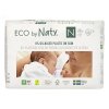 Jednorázové pleny č. N (<4,5 kg) sada 25 ks. Eco By Naty