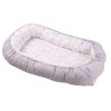 Prestige Baby Nest Cocoon 55x80 šedá pastelová peří oboustranná zavinovačka TB0355_01