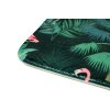 Rohožka 45x70 Plameňáci listy černá zelená růžová Home 2023