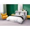 Bavlněné povlečení 160x200 Glamour 018 šedá černá geometrická Faro 01