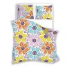 Ložní prádlo z mikrovlákna 220x200 Harmony 14 květů barevné Faro