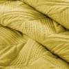 Dekorativní přehoz na postel 170x210 Willy mustard
