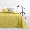 Dekorativní přehoz na postel 170x210 Willy mustard