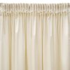 Záclona 140x270 Sibel krémový velur připravená na pásku Pierre Cardin