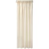 Záclona 140x270 Sibel krémový velur připravená na pásku Pierre Cardin
