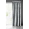 Záclona 140x270 Melanie stříbrný velur připravená na pásku Eurofirany