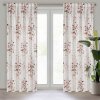 Záclona 140x270 Pudrově růžová připravená na pásce D91