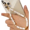 Letní Přívěsek na Telefon s Perlovou Šňůrkou, Ručně Vyrobený, Délka 18-19 cm
