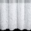 Záclona připravena 140x250 Margaret 6 bílá zdobená mohérovou nití připravená na poutko Eurofirany