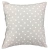 Bavlněný povlak na polštář 50x60 R112 bílý šedý srdce 275D 274D