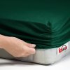 Jersey prostěradlo s gumou 70x140 láhev zelená 074 tloušťka 150g/m2 KARO