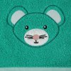 Dětská osuška 70x140 Baby 71 mint mouse 450 g/m2 Eurofirany