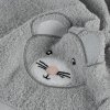 Dětská osuška 70x140 Baby 71 silver mouse 450 g/m2 Eurofirany