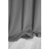 Záclona připravená 140x250 grafitová na průchodkách Viva do obývacího pokoje
