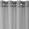 Záclona 140x250 Madlen stříbrné flitry připravené na vias Eurofirany