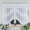 Hotový žakárový závěs JOWITA s pruhovaným vzorem, šířka 400 x výška 150 cm, barva 001 bílá 018960/FBL/001/400150/1